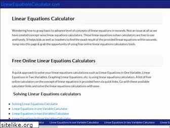 linearequationscalculator.com