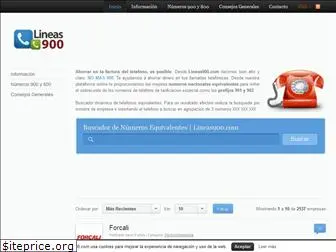lineas900.com