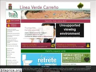 lineaverdecarreno.com