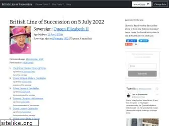 lineofsuccession.co.uk