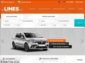 linesrentacar.com