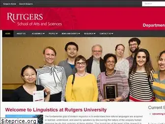ling.rutgers.edu