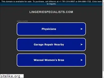 lingeriespecialists.com