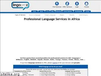 lingoproz.co.za