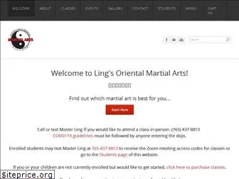 lingsorientalmartialarts.com