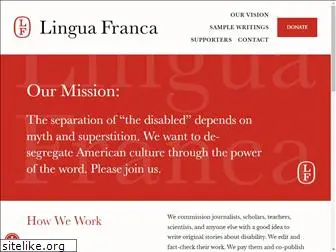 linguafranca.com