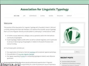linguistic-typology.org