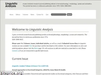 linguisticanalysis.com