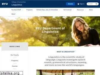 linguistics.byu.edu