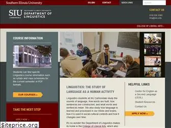 linguistics.siu.edu
