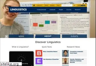 linguistics.ucdavis.edu