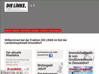 linksfraktion-duesseldorf.de