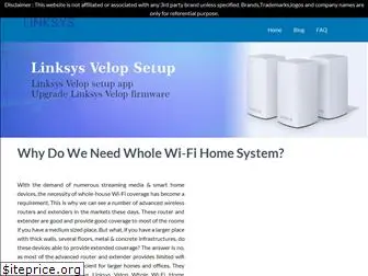 linksysvelopsetup.com