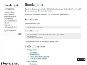 linode-api4.readthedocs.io