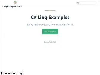 linqexamples.com