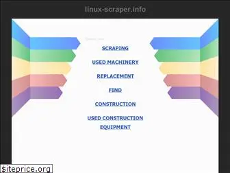 linux-scraper.info