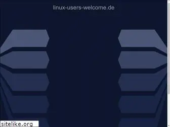 linux-users-welcome.de