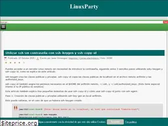 linuxparty.es