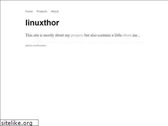 linuxthor.github.io