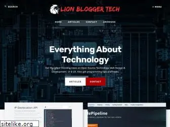 lionbloggertech.com