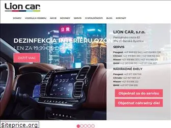 lioncar.sk