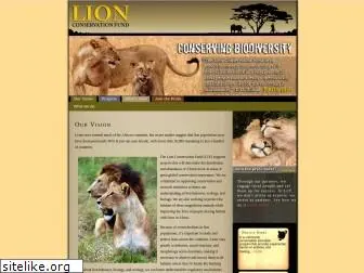 lionconservationfund.org