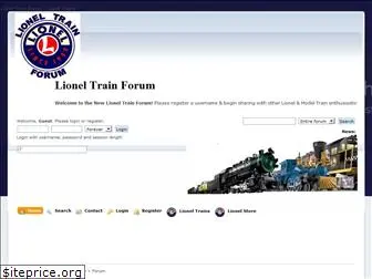 lioneltrainforum.com