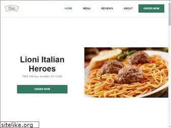 lioniitalianheroes.com