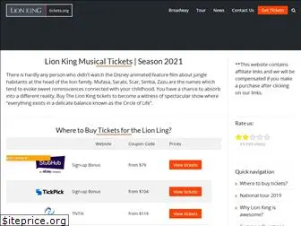 lionkingtickets.org