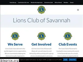 lionsclubofsavannah.com