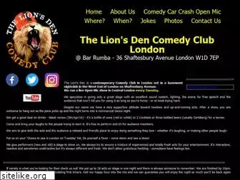 lionsdencomedy.co.uk
