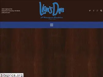 lionsdenrestaurant.com