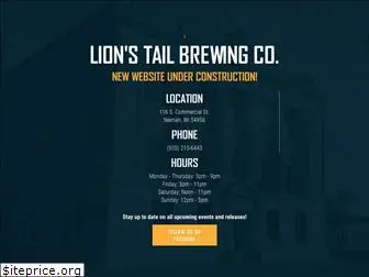 lionstailbrewing.com