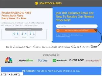 lionstockalerts.com