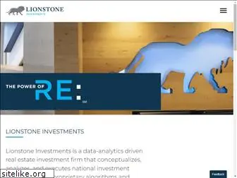 lionstoneinvestments.com