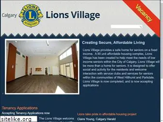 lionsvillagecalgary.com