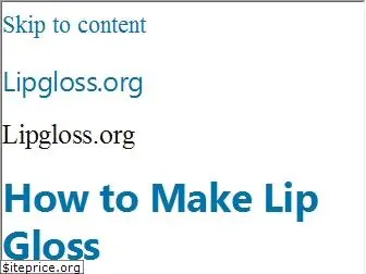 lipgloss.org