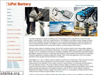 lipolbattery.com