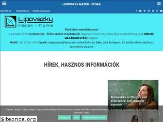 lipovszky-matek-fizika.hu