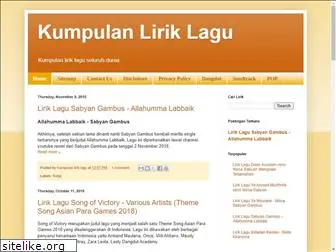 lirikandsyairlagu.blogspot.com