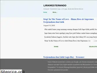 lirikwesternindo.blogspot.com
