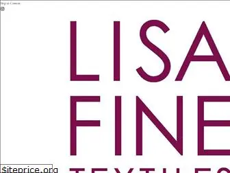 lisafinetextiles.com