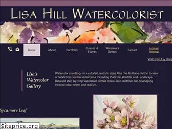 lisahillwatercolorist.com