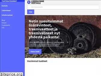 lisaravinnevertailu.fi