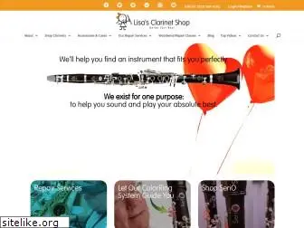 lisasclarinetshop.com