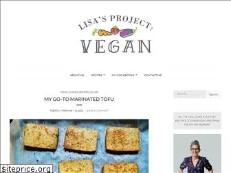 lisasprojectvegan.com