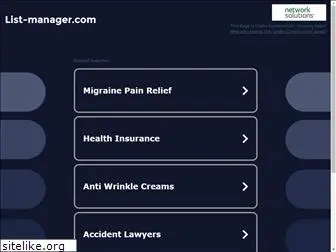list-manager.com