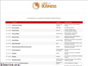 list-of-business.com