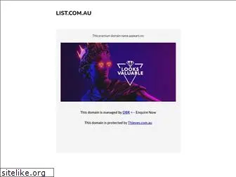 list.com.au