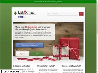 list4xmas.com